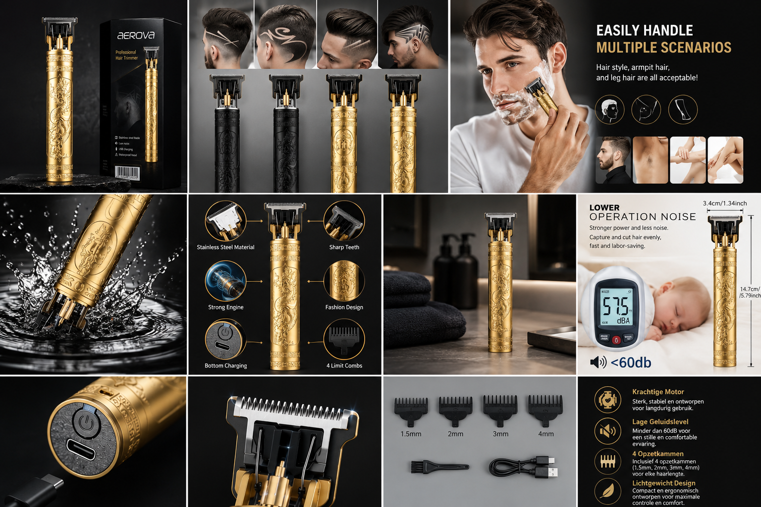 Aerova Professional Hair Trimmer