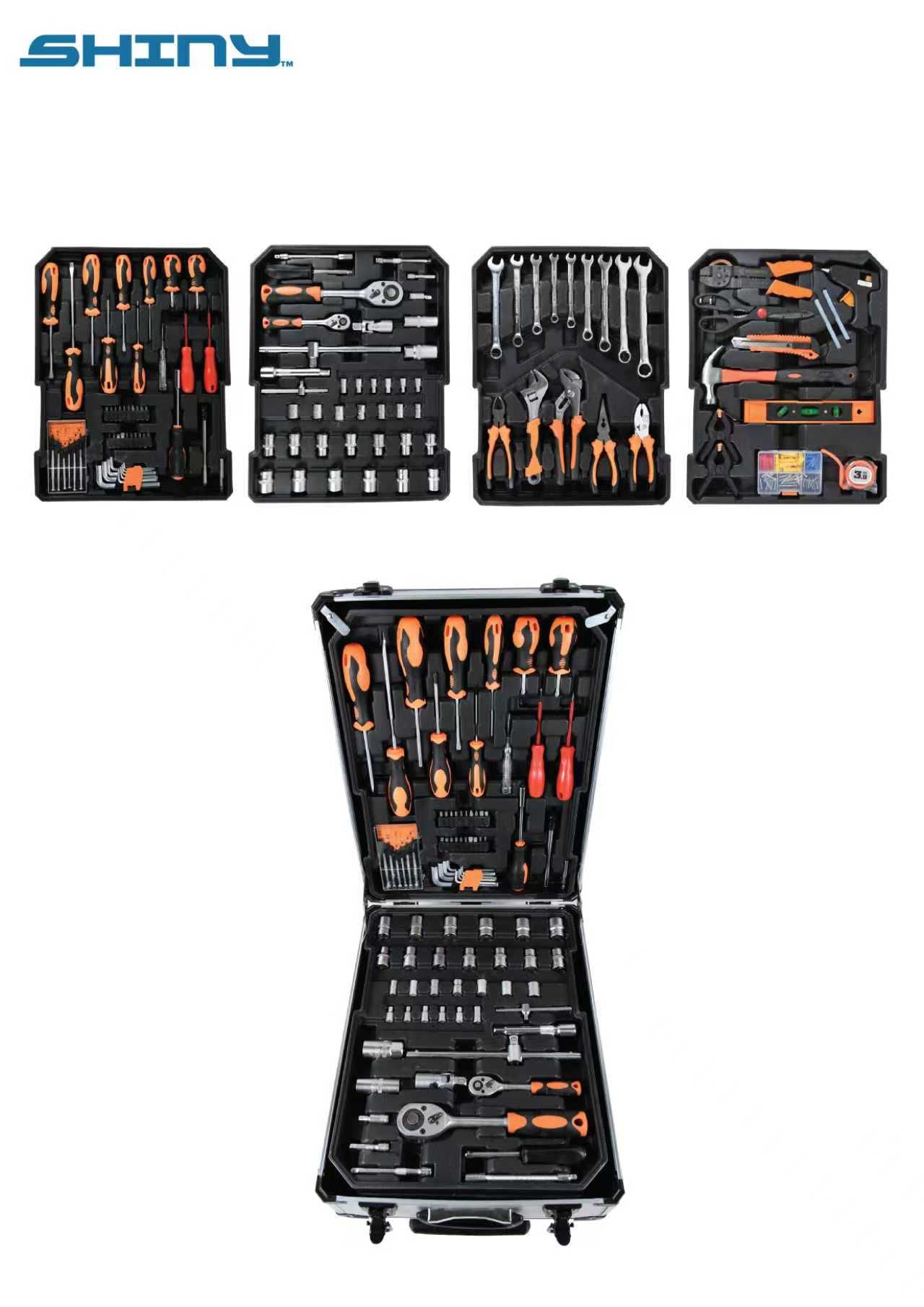 Shiny gereedschapkoffer 610pcs