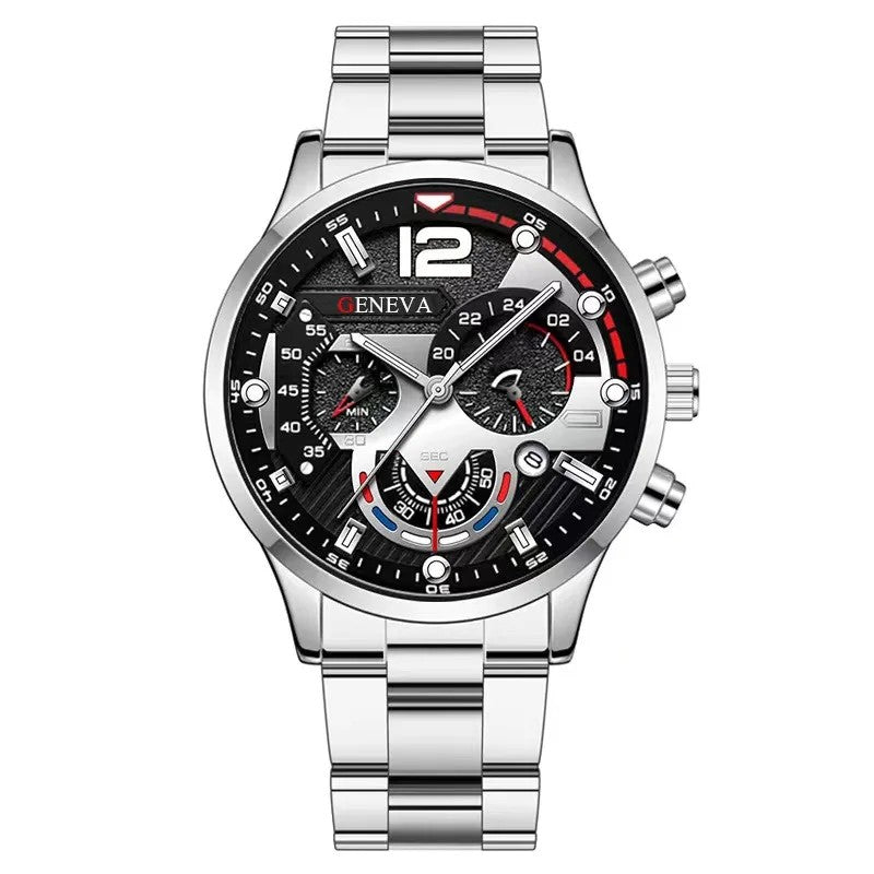 Virello Chrono Steel Watch