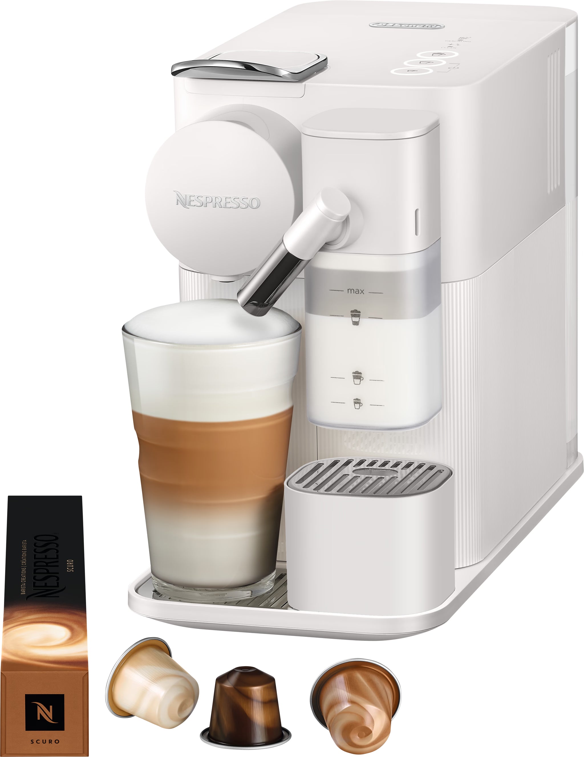 De'Longhi Nespresso Lattissima One EN510.W Wit