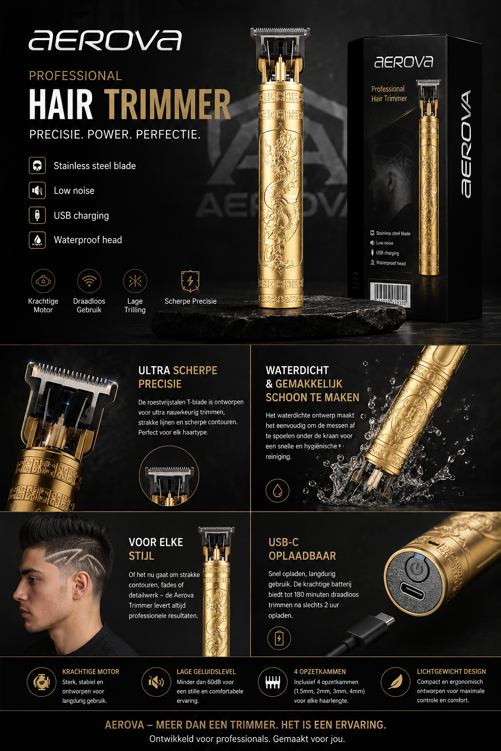 Aerova Professional Hair Trimmer