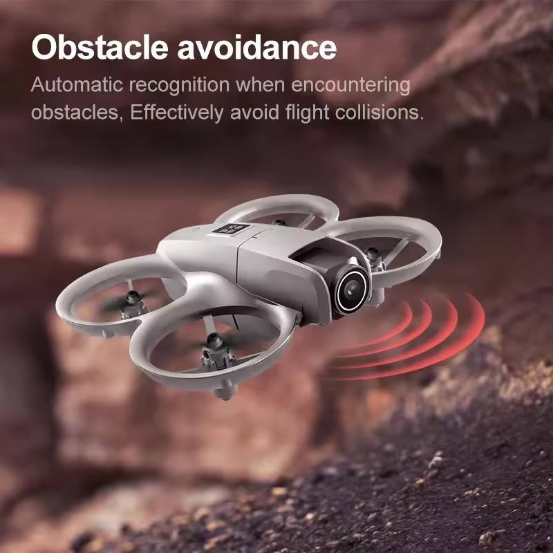 SkyLume™ Mini 4K – Compacte Dual Camera Drone met Stabilisatie & Optical Hover
