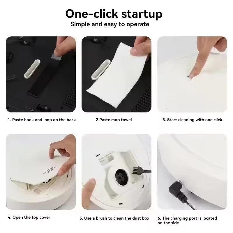 Velmoreter schoonmaak robot