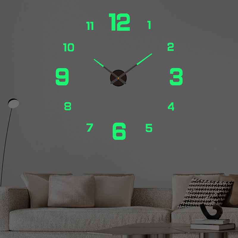 Noctiq™ 3D Glow Wall Clock