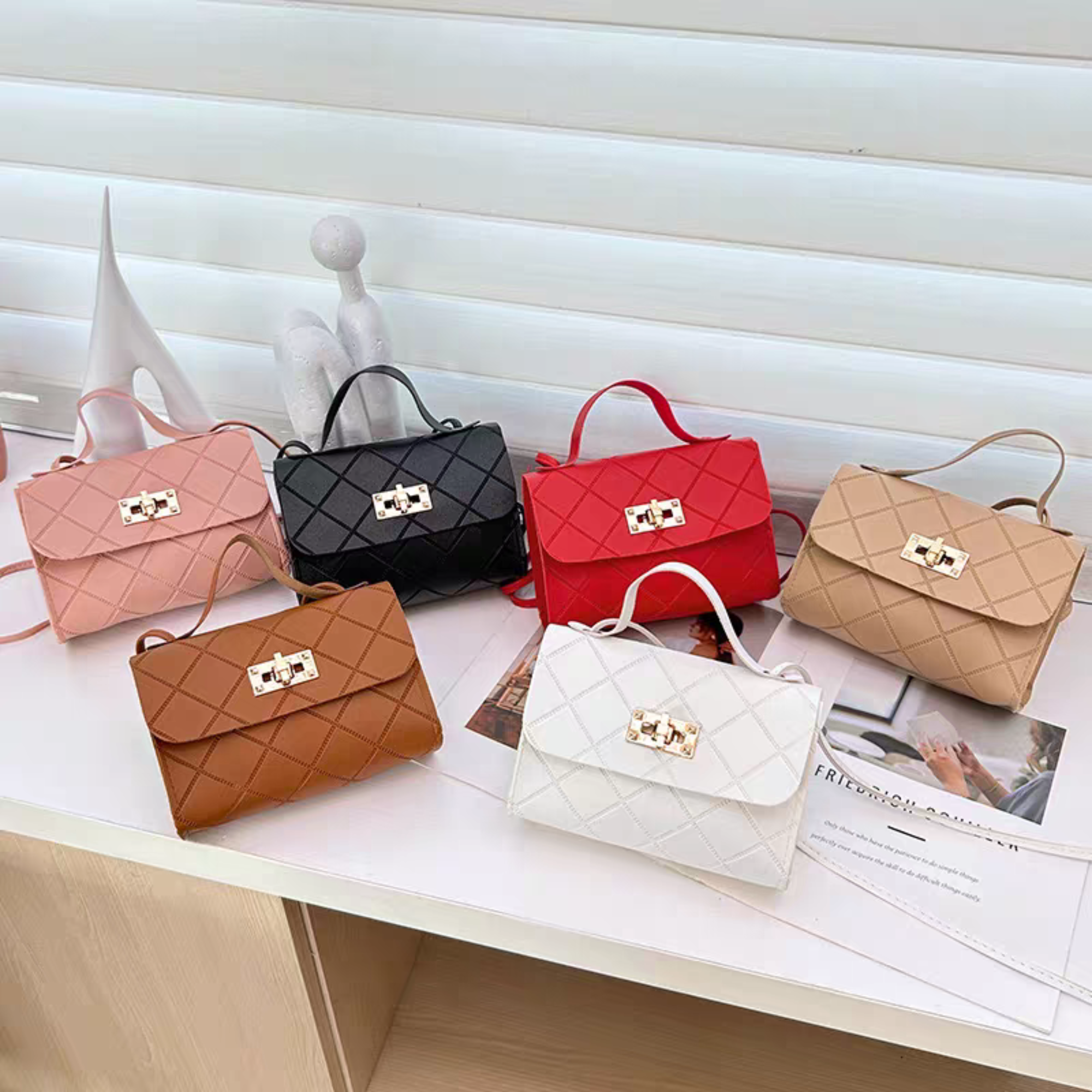 Valmora Quilted Elegance Bag