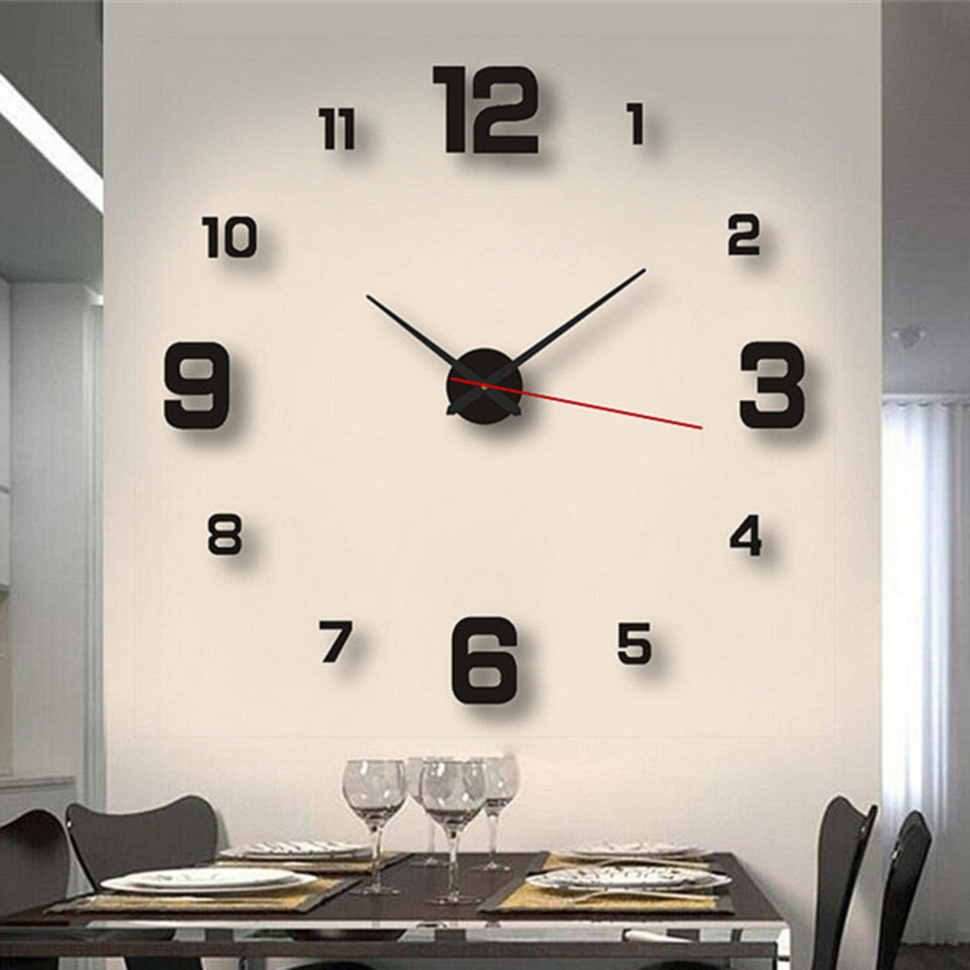 Noctiq™ 3D Glow Wall Clock