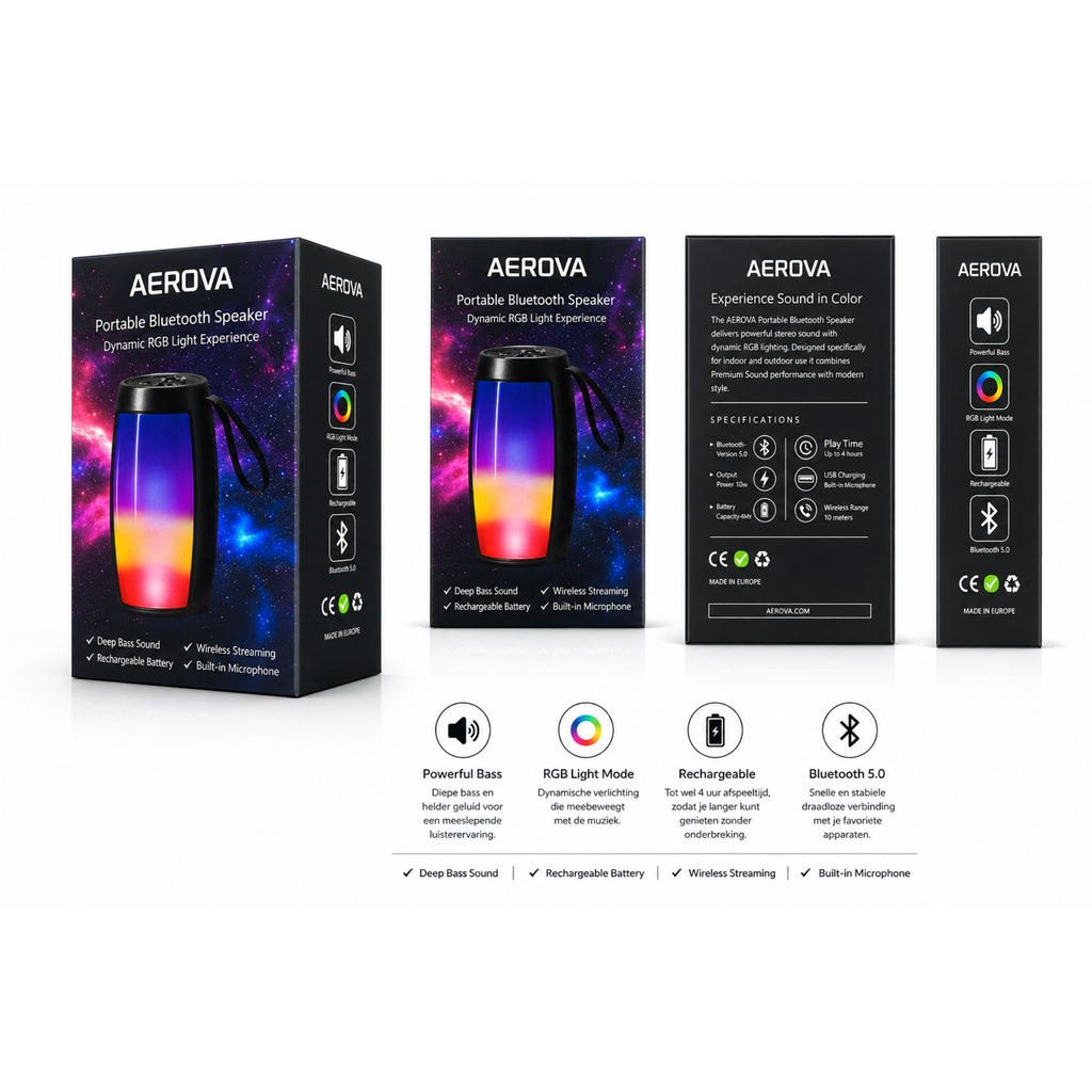 Aerova Bluetooth Speaker