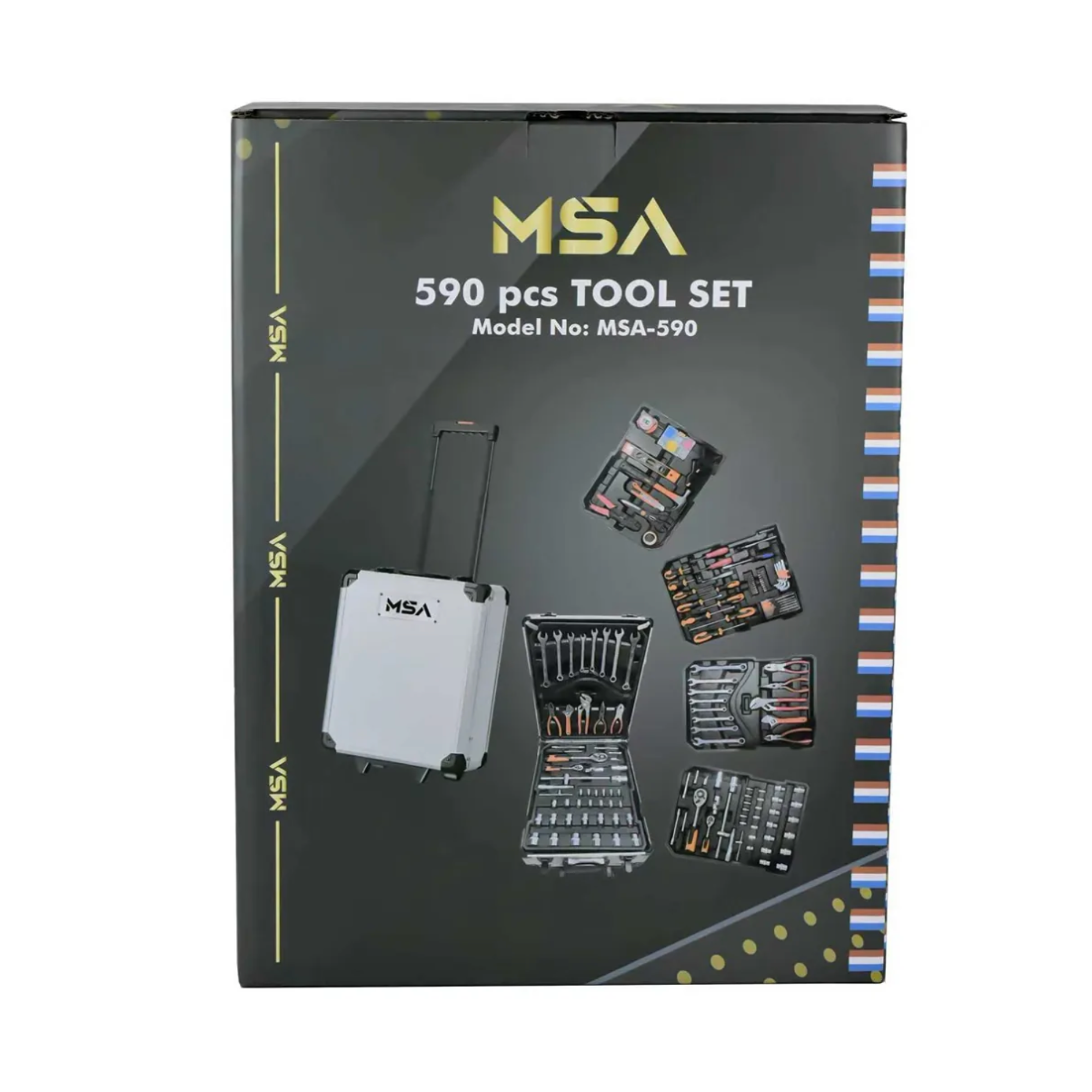 MSA-590 pcs Gereedschapskoffer