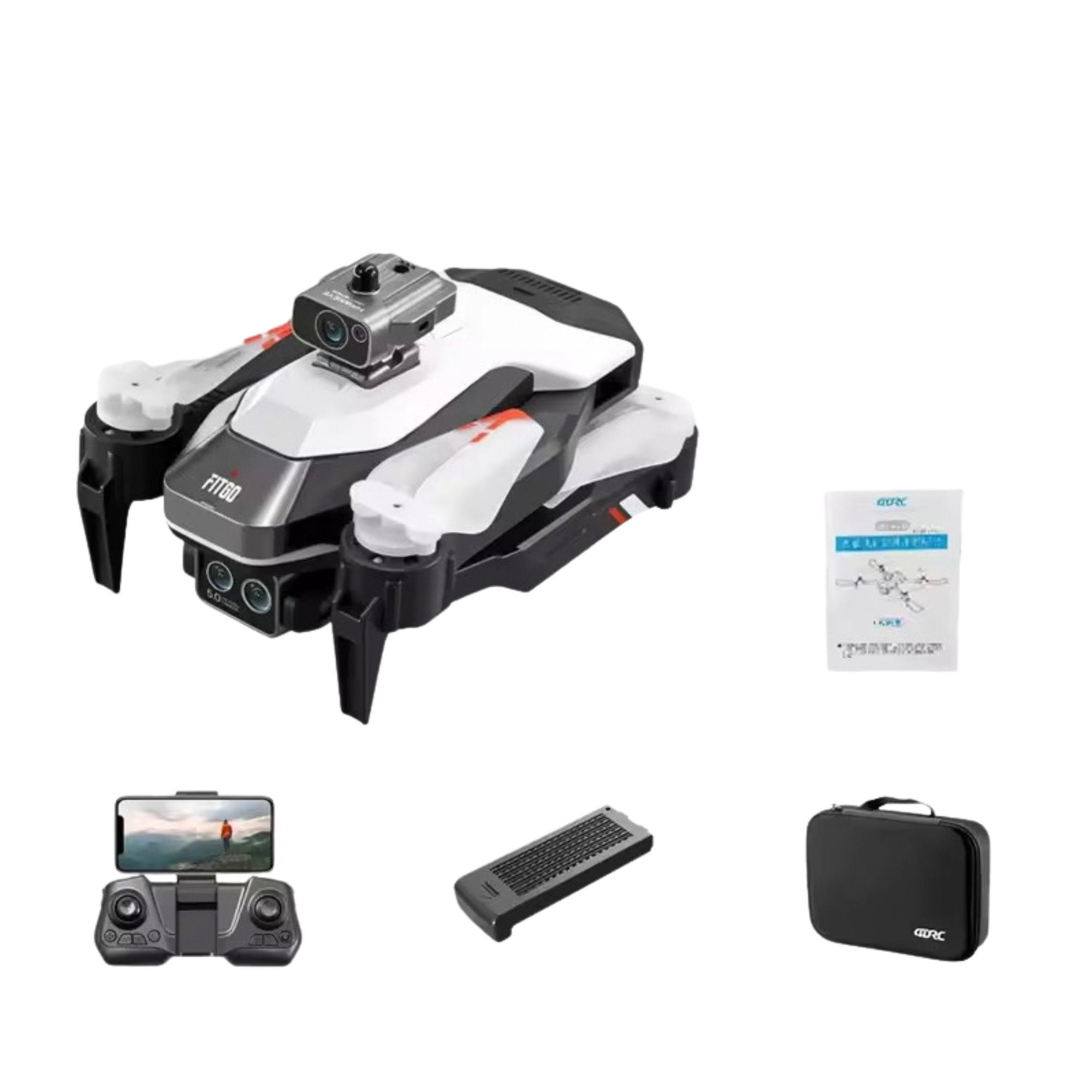 Drone met 4K/8K Dual Camera