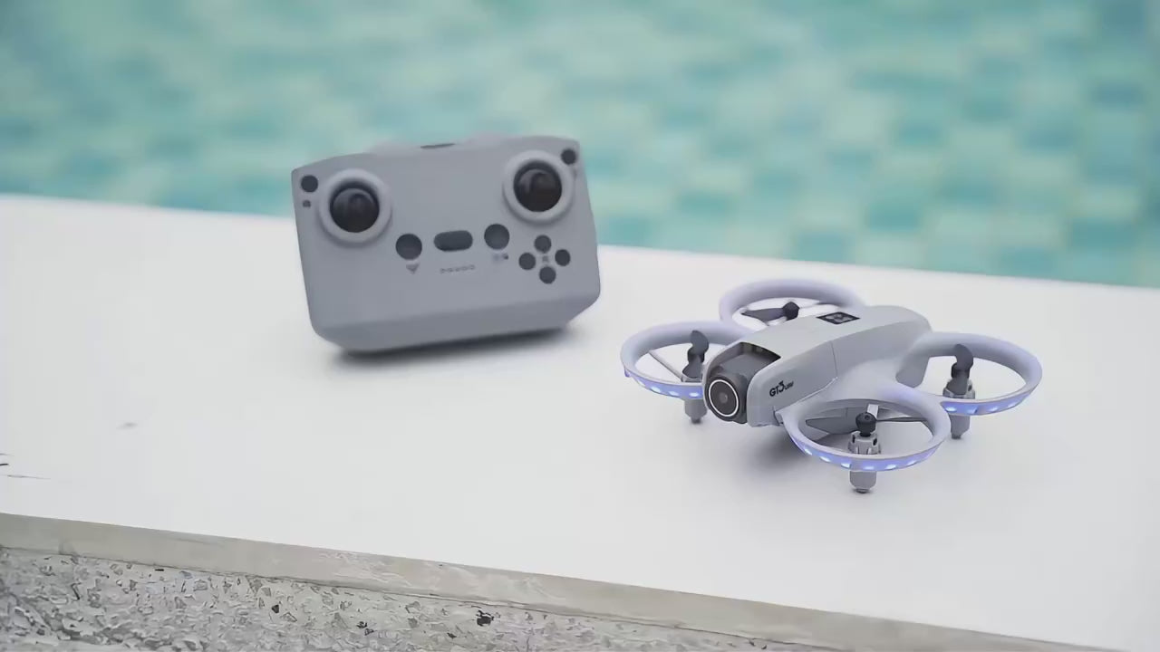 SkyLume™ Mini 4K – Compacte Dual Camera Drone met Stabilisatie & Optical Hover