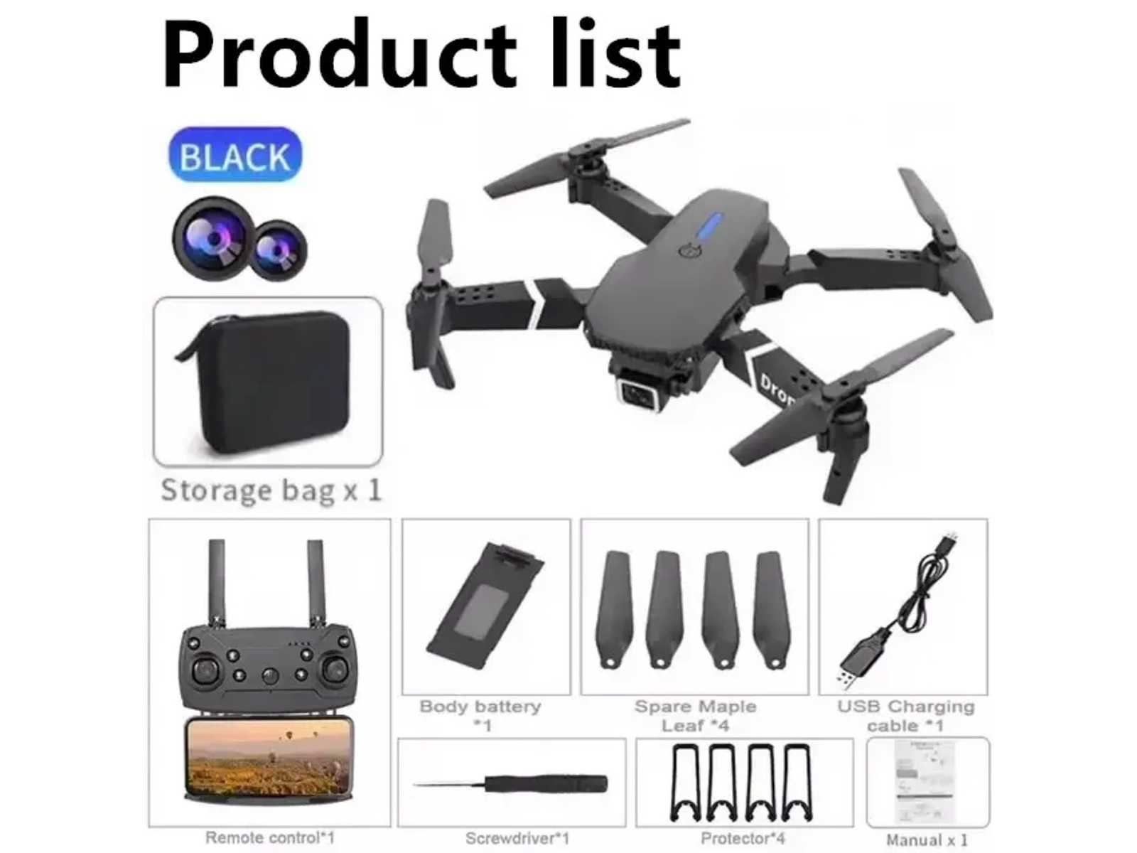 Skyra24 Air 4K Dual Camera Drone